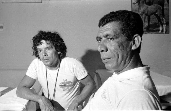 26/11/1985 - Jair Bala em sua passagem como tcnico do Valrio