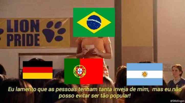 Memes da Copa do Mundo 2018: Brasil x México 