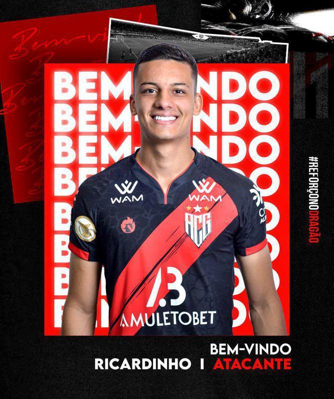 Atltico-GO contratou o atacante Ricardinho