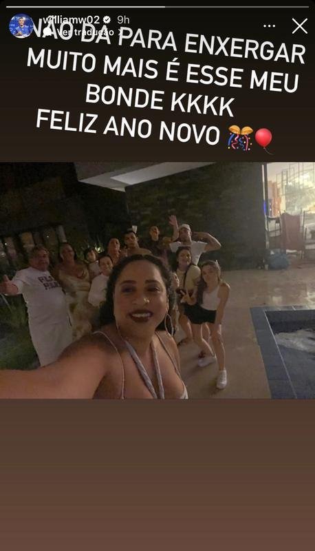 Grande parte dos jogadores do Cruzeiro passaram a noite de R�veillon em fam�lia, enquanto outros optaram por celebrar a virada do ano na praia.