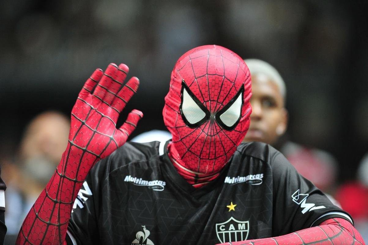 Fotos da torcida do Atltico, no Mineiro, durante a partida de ida das oitavas de final da Copa do Brasil, contra o Flamengo (22/6/2022)