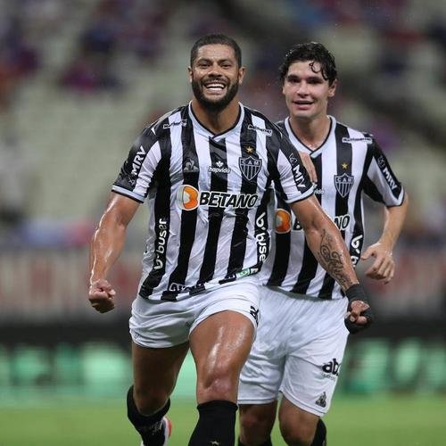 Diego Costa e Hulk marcaram os gols da vitória do Atlético por 2 a 1 sobre o Fortaleza, no Castelão