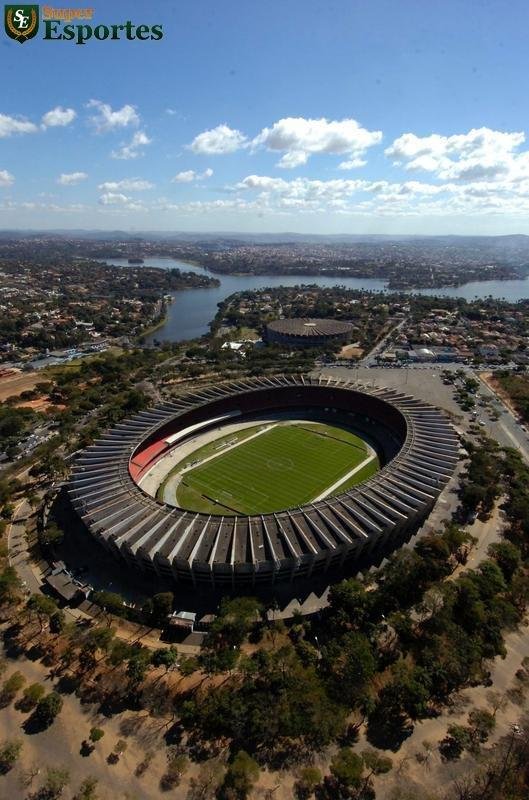 Foto area do Mineiro registrada em 7 de julho de 2007
