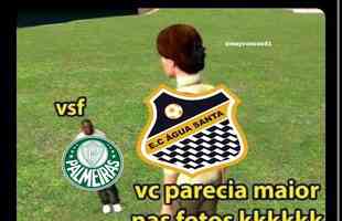 Memes da derrota do Palmeiras para o gua Santa, pela final do Campeonato Paulista