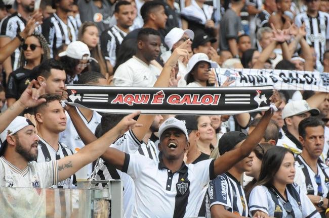Fotos da torcida do Atltico na partida contra o Flamengo, no Mineiro, em Belo Horizonte, pela 13 rodada do Campeonato Brasileiro