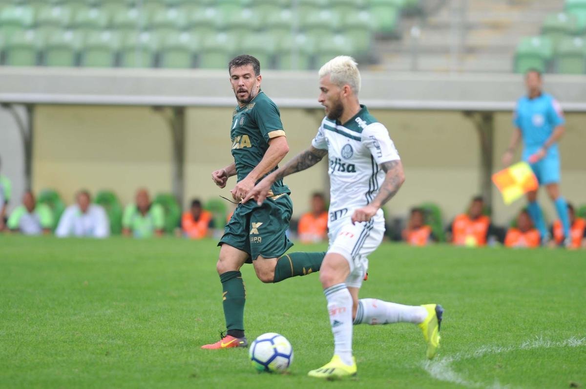 Imagens da partida entre Amrica e Palmeiras, no Independncia, pela 17 rodada do Campeonato Brasileiro 