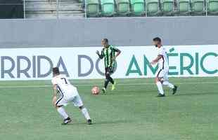 Lances do primeiro tempo de Amrica x Tupi, no Independncia, pela terceira rodada do Mineiro