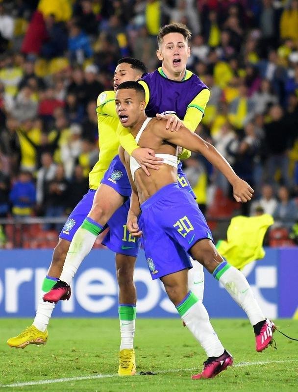 Com gols de Andrey e Pedrinho, Brasil vence Uruguai por 2 a 0 e conquista o ttulo do Sul-Americano Sub-20, na Colmbia