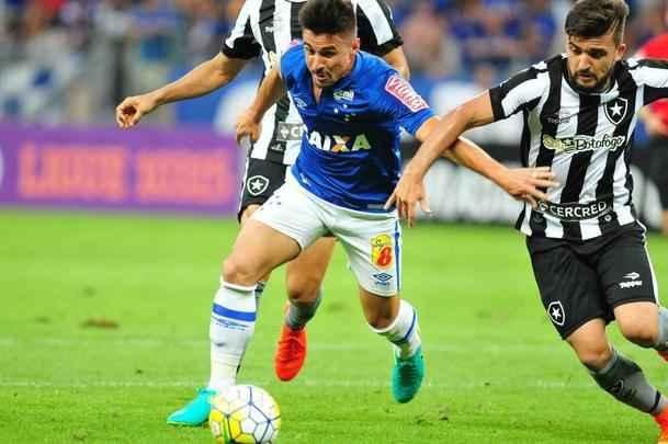 Imagens do jogo entre Cruzeiro e Botafogo no Mineiro