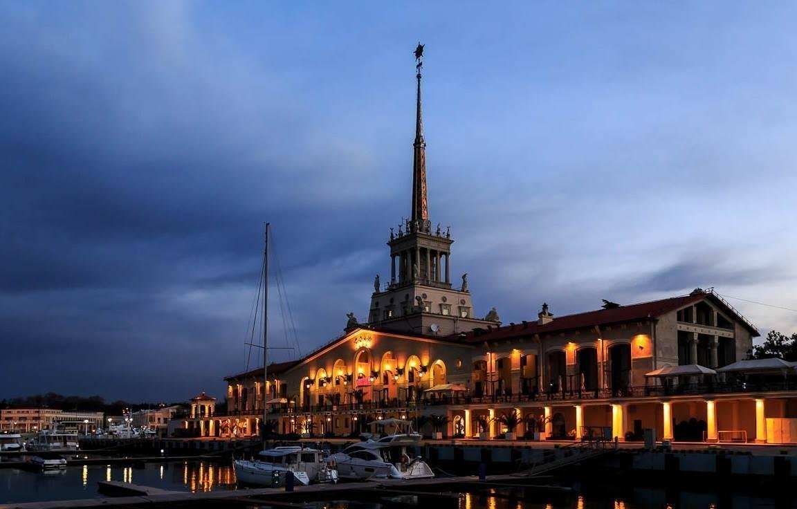 Paisagens e cenrios da cidade de Sochi