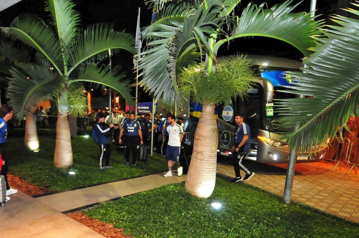 Aps derrota, Argentina chega a Belo Horizonte