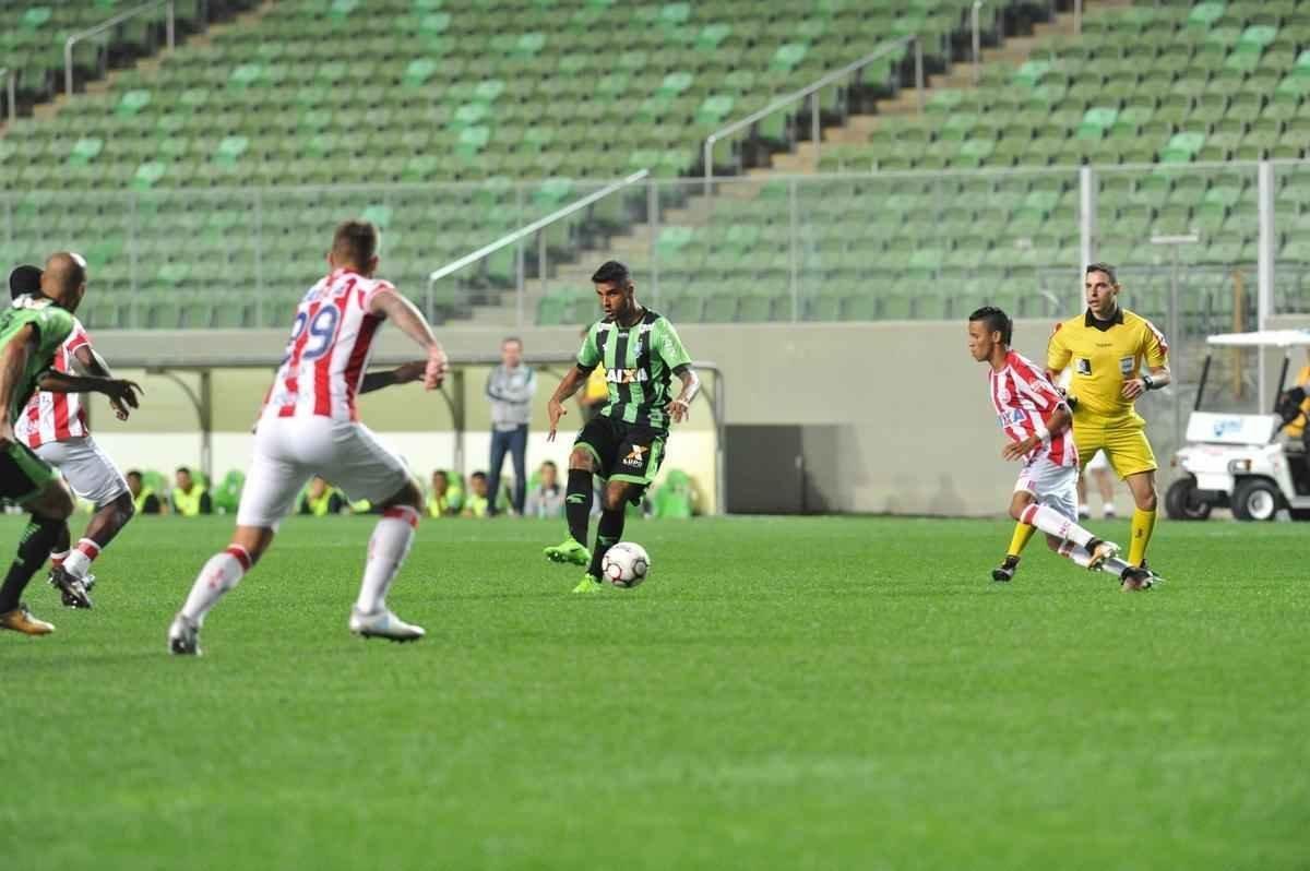 Amrica e Nutico se enfrentaram, no Independncia, pela 20 rodada da Srie B do Brasileiro