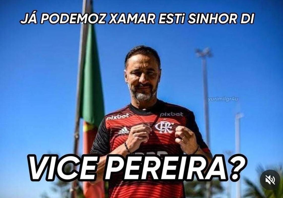 Vitria do Fluminense sobre o Flamengo rende memes nas redes sociais; Vitor Pereira  principal alvo da zoao 