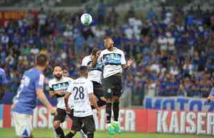 Fotos do jogo entre Cruzeiro e Grmio