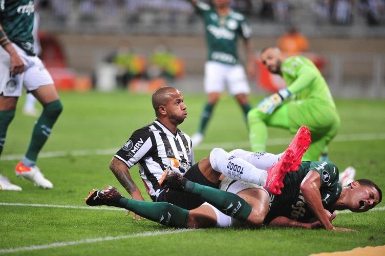Fotos da partida de volta da semifinal da Copa Libertadores de 2021, no Mineiro, entre Atltico e Palmeiras