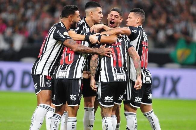 Fotos do jogo entre Atltico-MG e Internacional