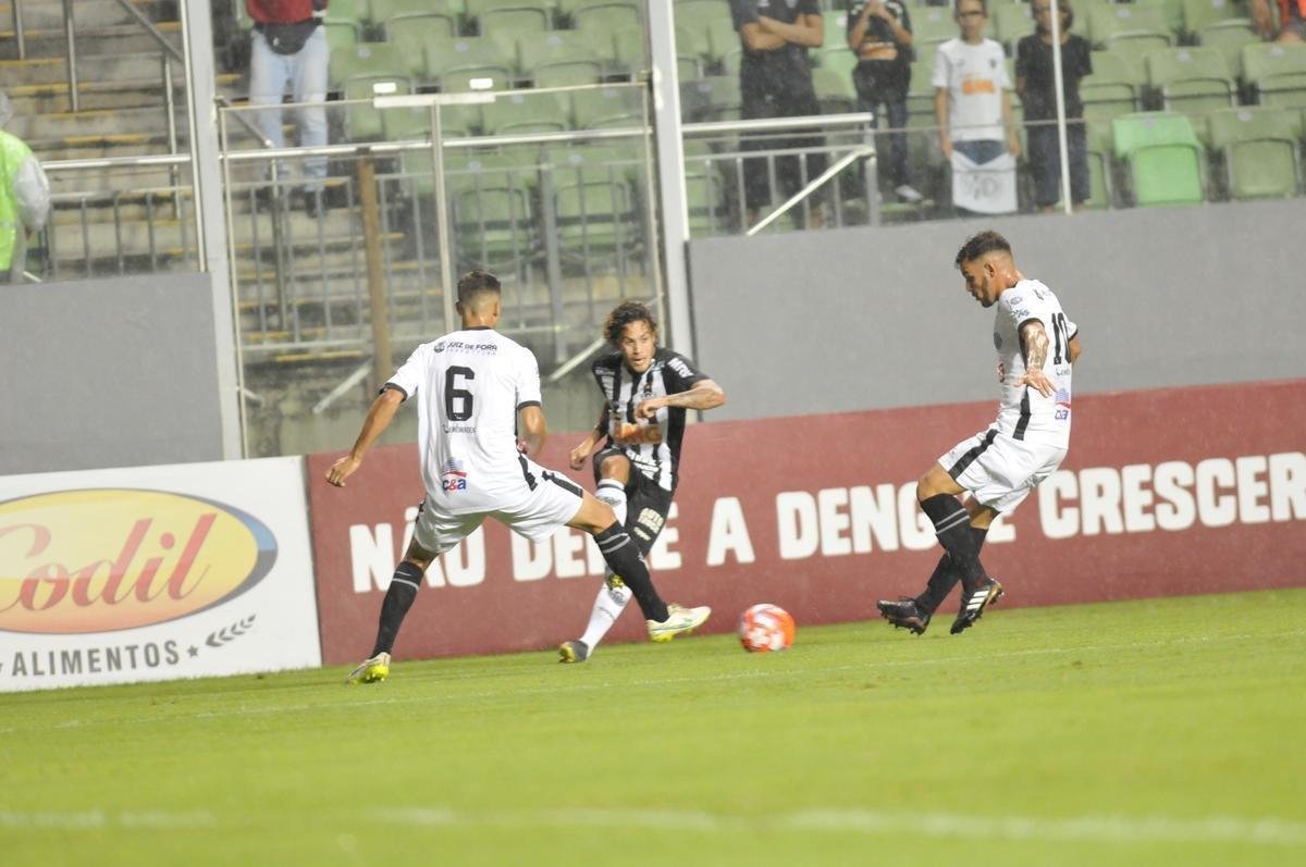 Em noite chuvosa no Independncia, reservas do Atltico batem o Tupi por 2 a 0