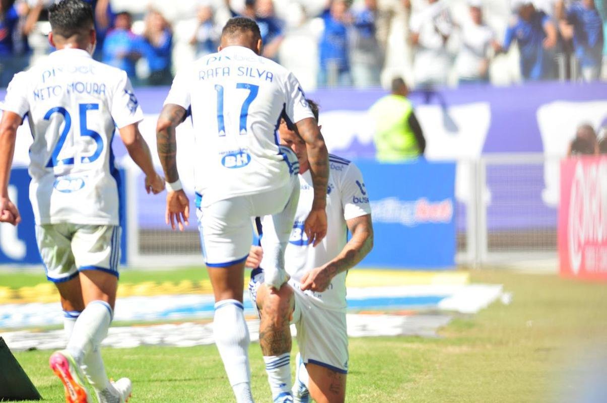Veja fotos do jogo Cruzeiro x Sampaio Corra, no Mineiro