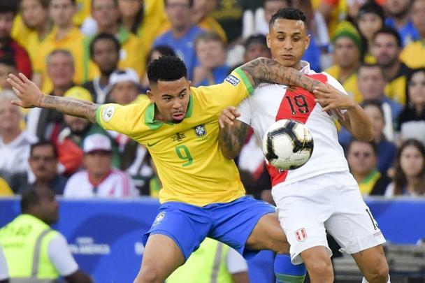 Fotos da decisão da Copa América entre Brasil e Peru, no Maracanã