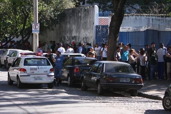 Imagens da venda de ingressos para Cruzeiro e Cricima