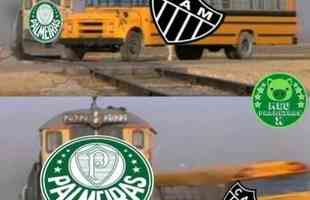 A internet no perdoou a eliminao do Atltico para o Palmeiras nas quartas de final da Libertadores