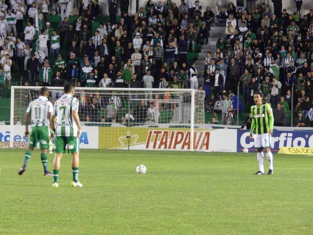 Amrica enfrentou o Juventude, no Alfredo Jaconi, em Caxias do Sul, pela Srie B do Brasileiro