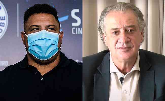 Ronaldo, investidor do Cruzeiro, convidou Srgio Coelho, presidente do Galo, para almoo no dia do clssico 