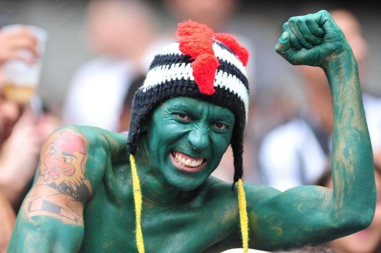 Fotos da torcida do Atl�tico na final do Campeonato Mineiro contra o Cruzeiro