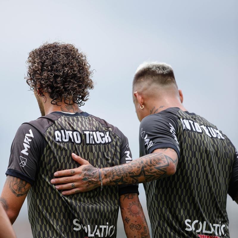 Fotos do último treino do Atlético antes de encarar o Corinthians