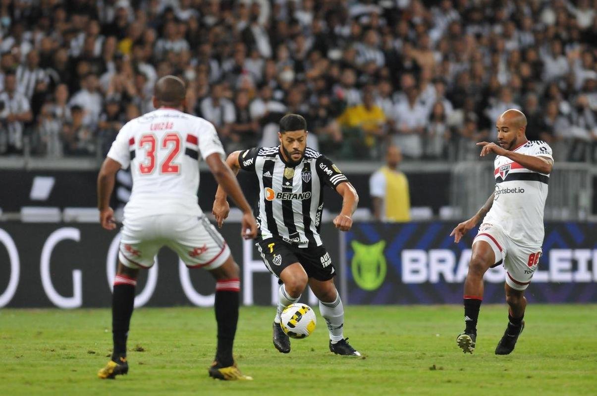 Fotos do jogo entre Atltico e So Paulo, no Mineiro, em Belo Horizonte, pela 16 rodada do Campeonato Brasileiro (10/7/2022)