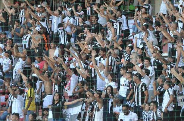 Torcida do Atltico na deciso do Campeonato Mineiro, no Independncia