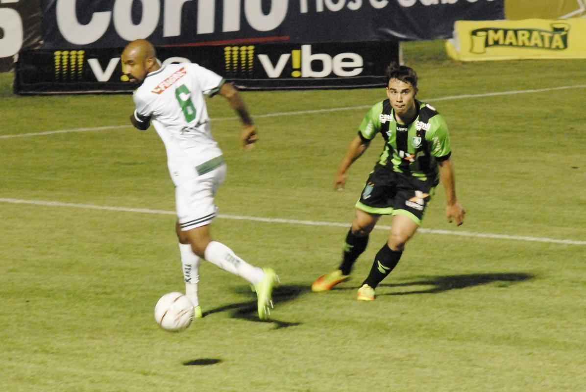 Amrica goleou Luverdense no Passo das Emas com gols de Renan Oliveira, Luan e Neto Moura