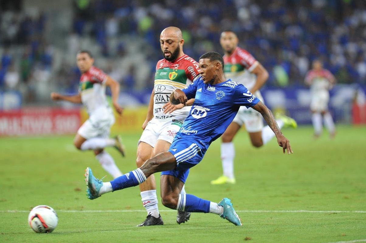 Fotos do jogo entre Cruzeiro e Brusque, no Mineiro, em Belo Horizonte, pela segunda rodada da Srie B do Campeonato Brasileiro