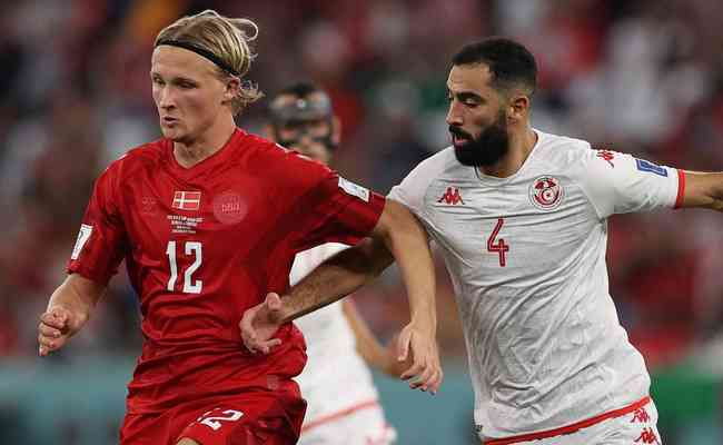 Dinamarca e Tunsia se enfrentaram pela Copa do Mundo