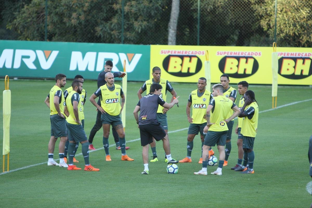Atltico se prepara para enfrentar o Paran; veja fotos