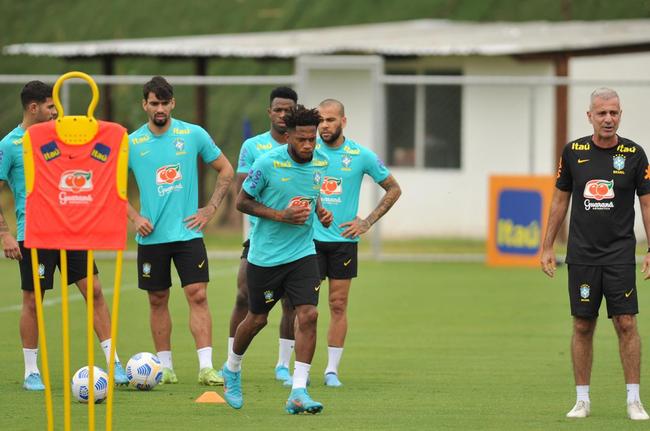 Seleo Brasileira concluiu na Toca da Raposa II, CT do Cruzeiro, em BH, a preparao para enfrentar o Paraguai no Mineiro pelas Eliminatrias da Copa do Mundo do Catar