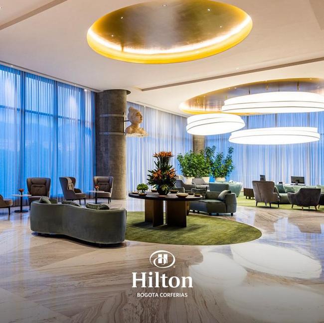 Fotos do Hilton Bogota Corferias, hotel que receber a delegao do Atltico na Colmbia para o compromisso pela Copa Libertadores, diante do Millonarios.