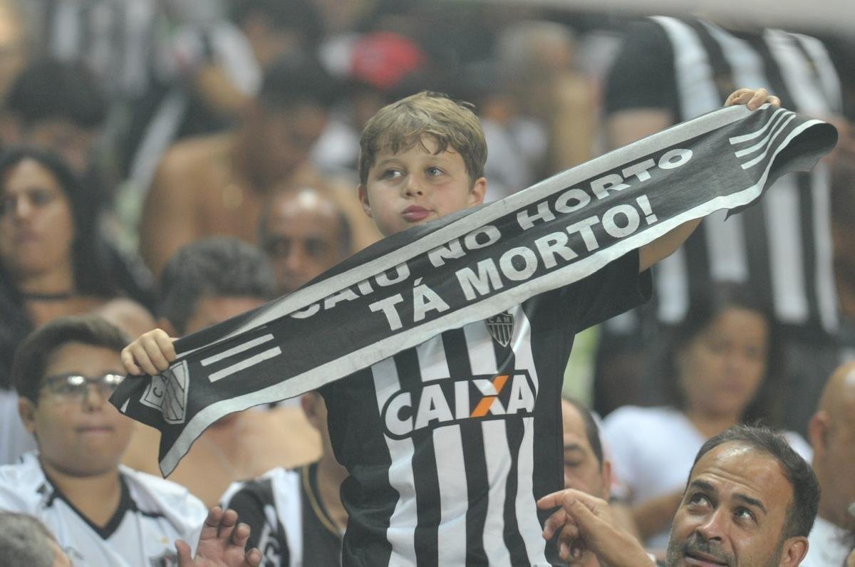 Torcedores do Atltico lotaram Independncia em partida contra o Defensor, pela Copa Libertadores