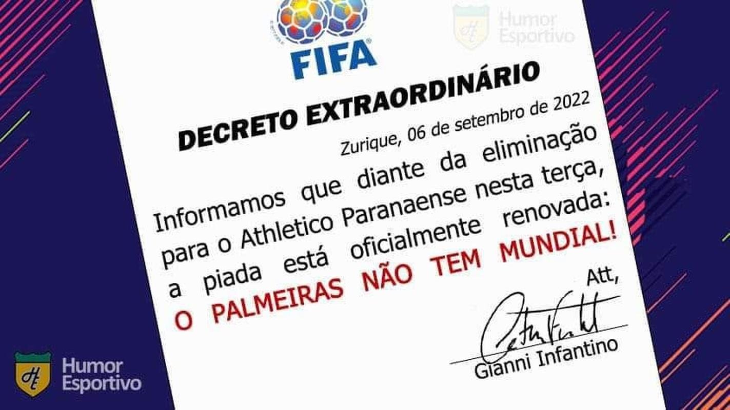 Diversos memes tomaram conta das redes sociais aps a eliminao do Palmeiras na Libertadores