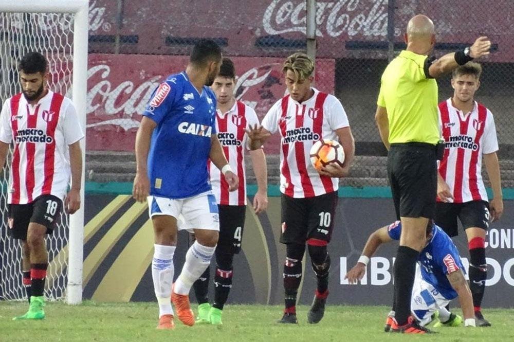 Fotos de Cruzeiro x River Plate, no Estdio Centenrio de Montevidu, pela Copa Libertadores Sub-20