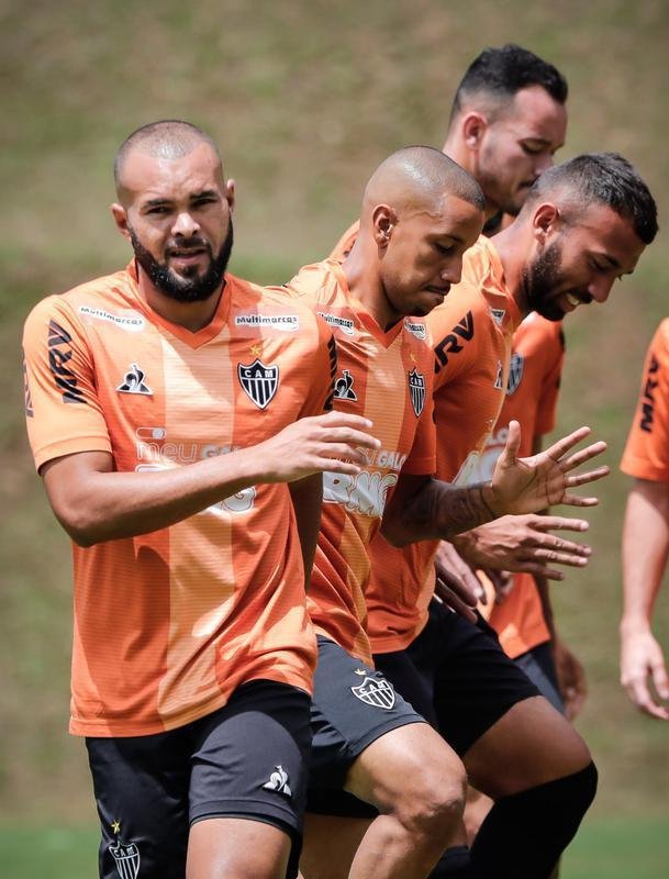 Fotos do ltimo treino do Atltico antes da estreia de Sampaoli