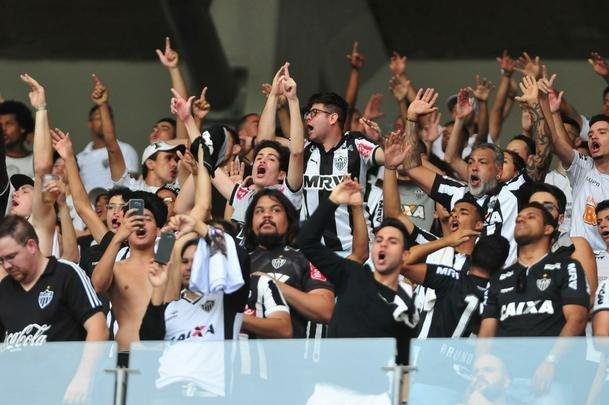 Torcida do Atltico esteve presente no Mineiro, no clssico contra o Cruzeiro