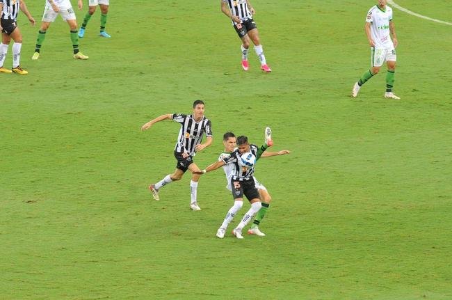 Fotos do clssico entre Atltico e Amrica, no Mineiro, pelo Grupo D da Copa Libertadores 2022