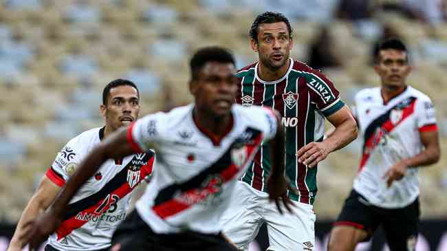 Fluminense não conseguiu marcar contra o Atlético-GO