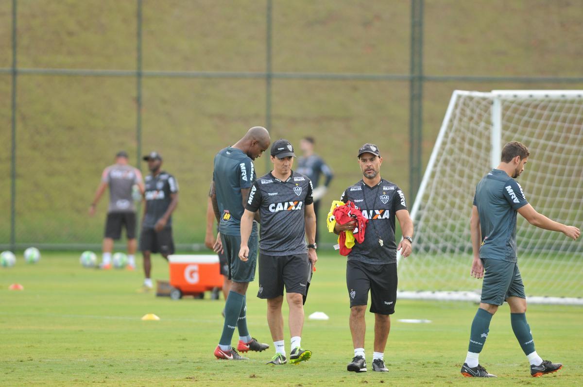 Imagens do treinamento do Atltico nesta sexta-feira, na Cidade do Galo