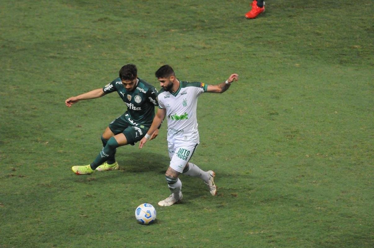 Fotos do jogo entre Amrica e Palmeiras, no Independncia, em Belo Horizonte, pela 24 rodada do Campeonato Brasileiro