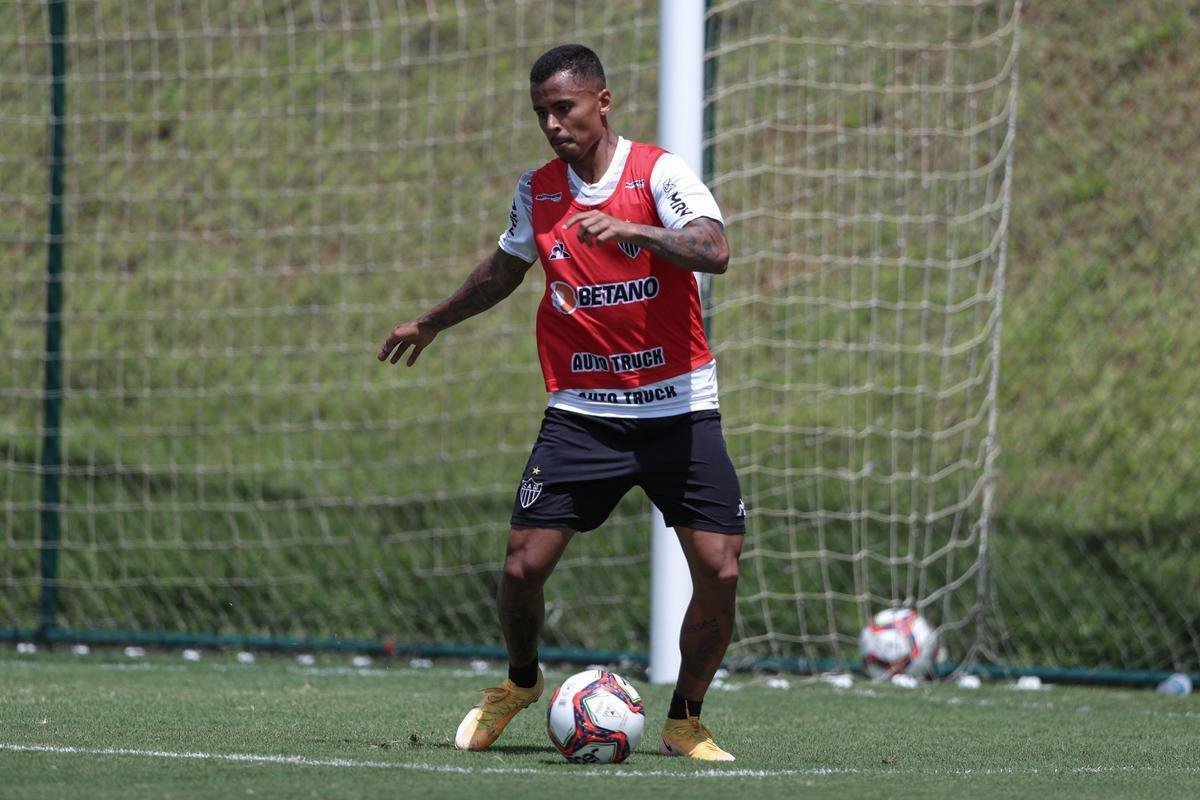 Treino do Atltico em 15/3/2021, na Cidade do Galo