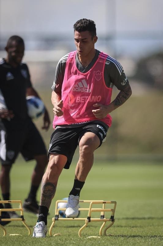 Fotos do treino do Atltico neste domingo, na Cidade do Galo