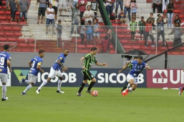 Fotos da partida entre Amrica e Cruzeiro, no Independncia, pelo Campeonato Mineiro