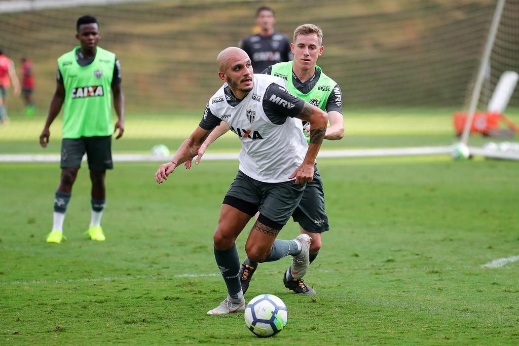 Fotos do ltimo treino comandado por Thiago Larghi no Atltico